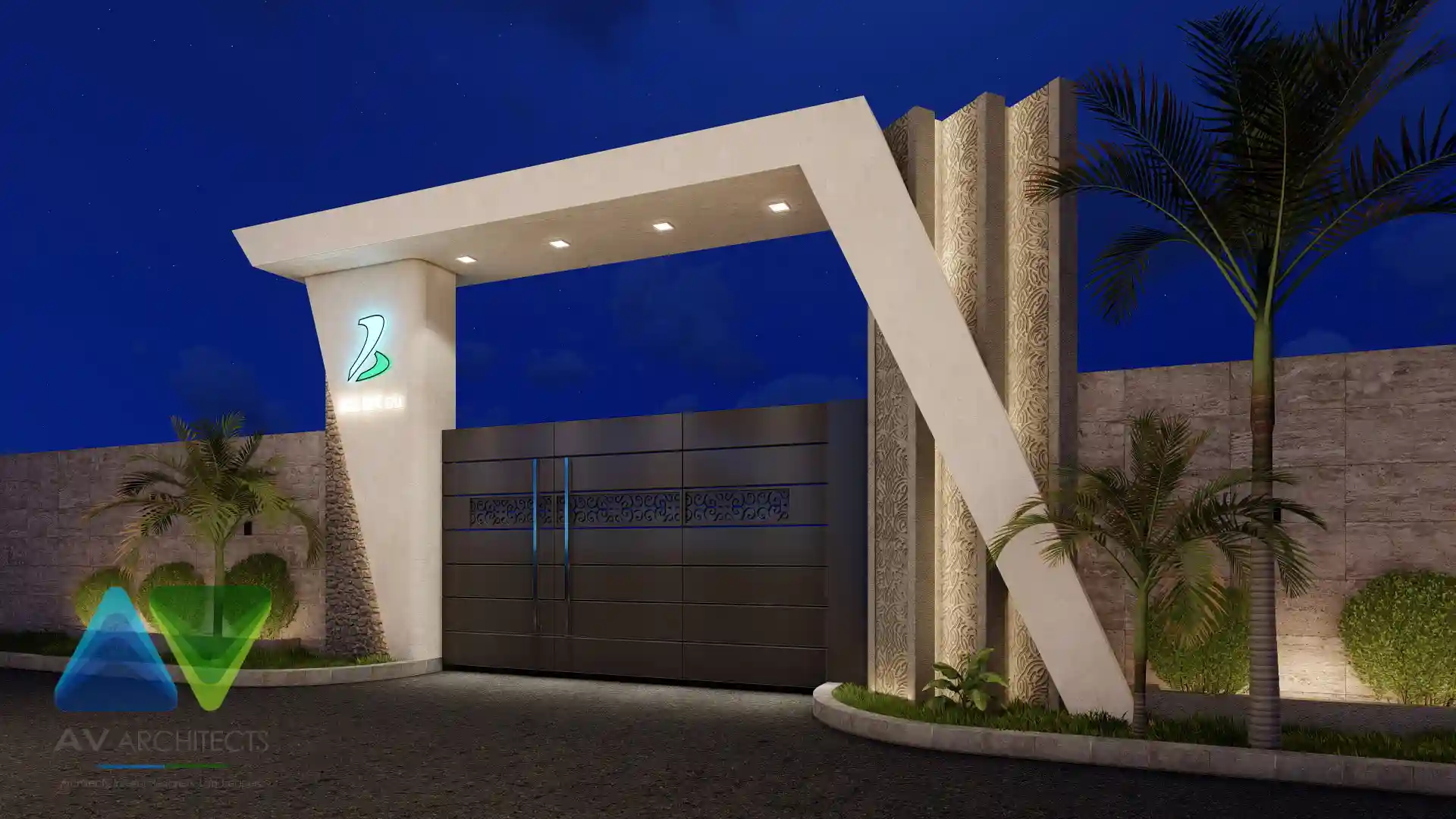 BTLEPC Entrance Gate commercial Interior Project